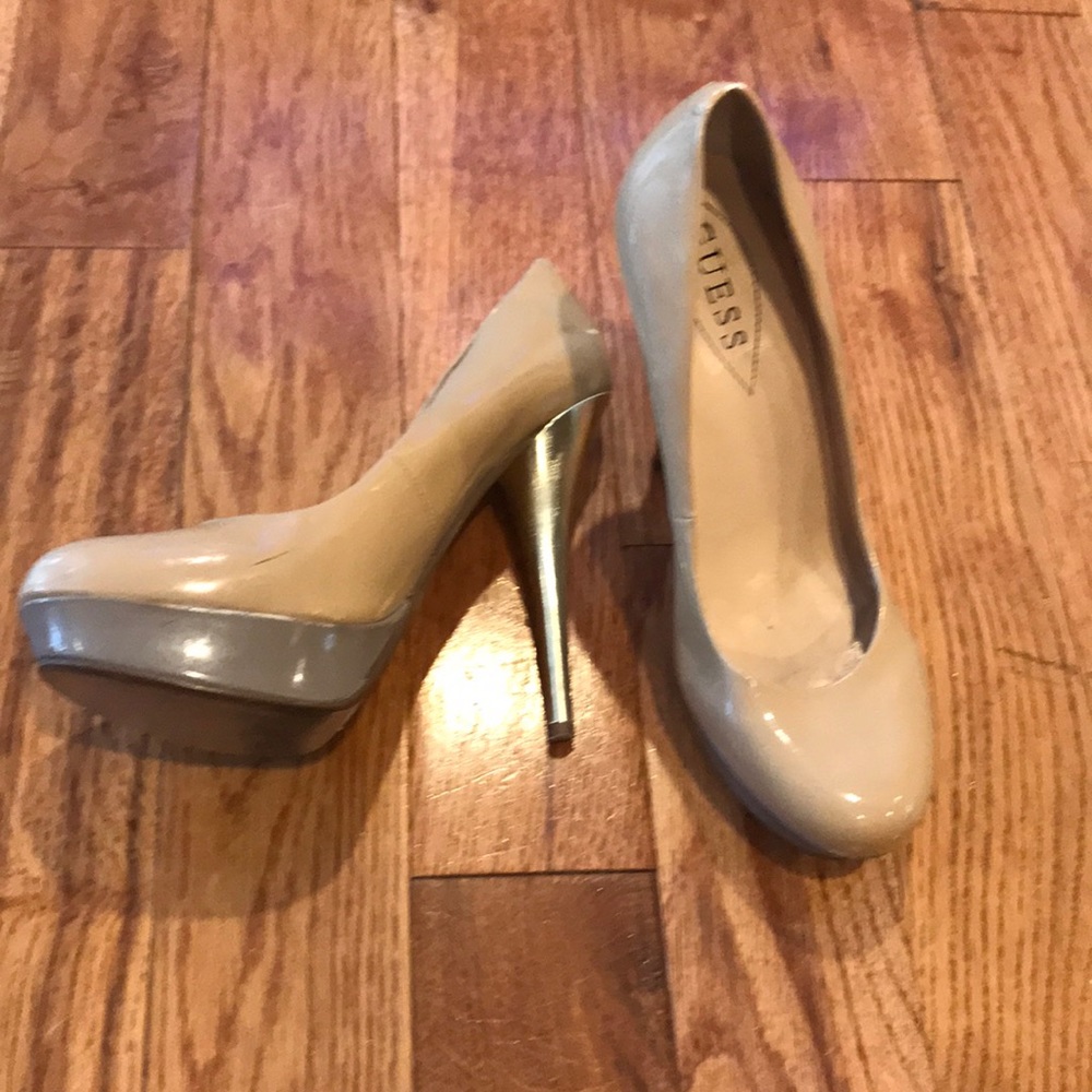 Guess beige heels